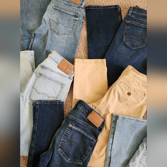 Mens Lot American Eagle AE Jeans Bundle - Picture 3 of 4